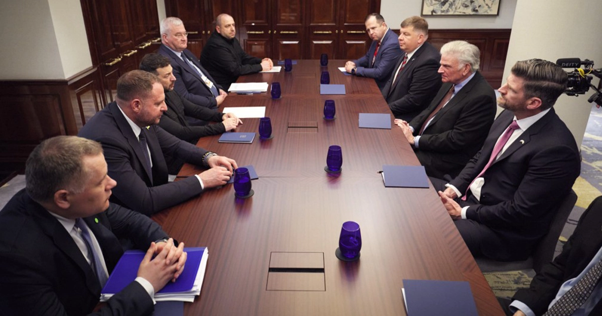 Зустріч Зеленського з Франкліном Гремом про допомогу Україні