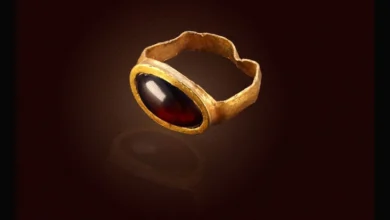 Золота каблучка елліністичної епохи, знайдена в Місті Давида, Ізраїль