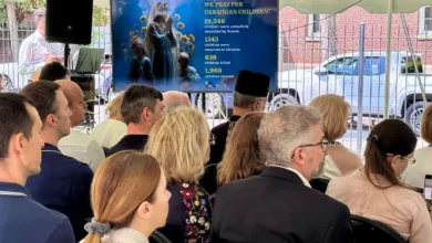 Молитовний захід у Вашингтоні на підтримку українських дітей