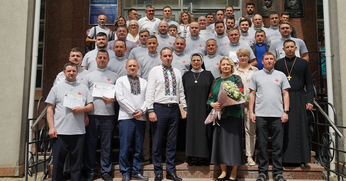 Перший випуск медичних капеланів у Львові