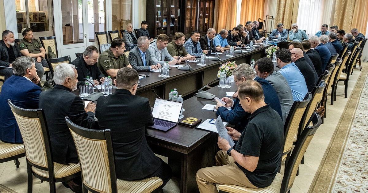 Засідання Ради Євангельських Протестантських Церков України з участю міжнародних партнерів