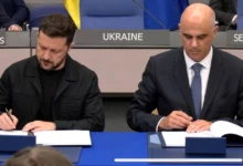 Зеленський і Берсе підписують угоду про Спеціальний трибунал