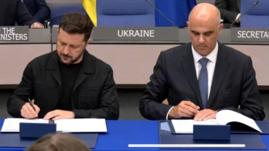 Зеленський і Берсе підписують угоду про Спеціальний трибунал