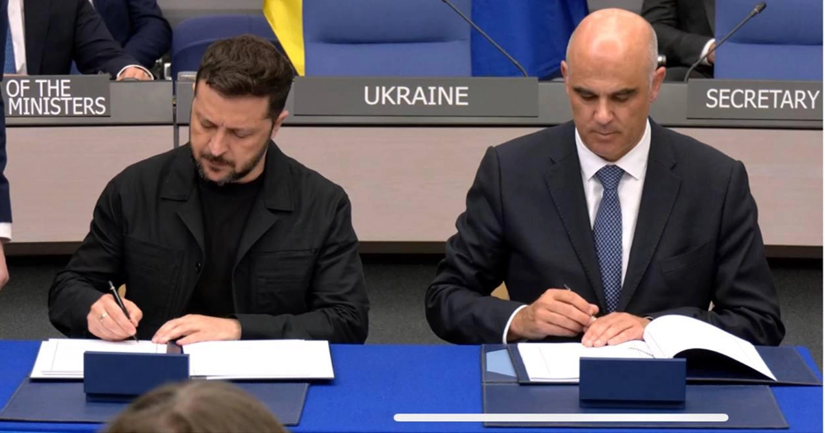 Зеленський і Берсе підписують угоду про Спеціальний трибунал