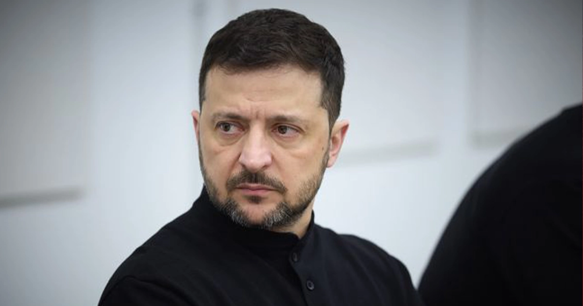 Зеленський під час коментаря про викрадених дітей Росією