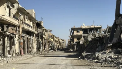 Руїни церкви Мар Еліас після вибуху в Дамаску, 2025