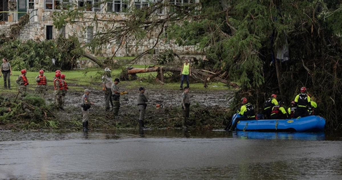 Зруйнований християнський табір Camp Mystic після повені в Техасі