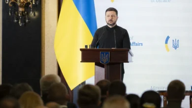 Президент Зеленський під час наради озвучує перелік країн для впровадження множинного громадянства