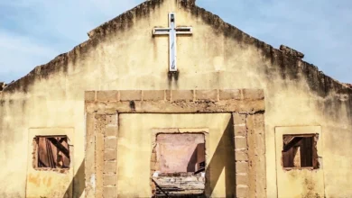 Спалена церква у Нігерії після нападу бойовиків