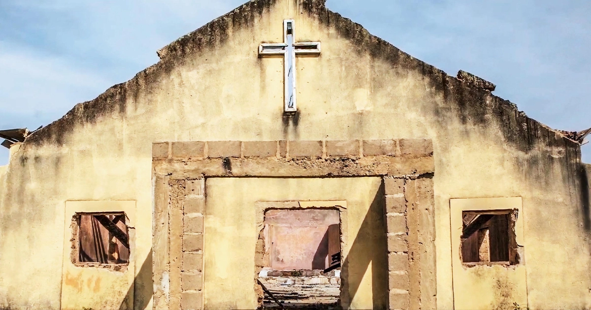 Спалена церква у Нігерії після нападу бойовиків