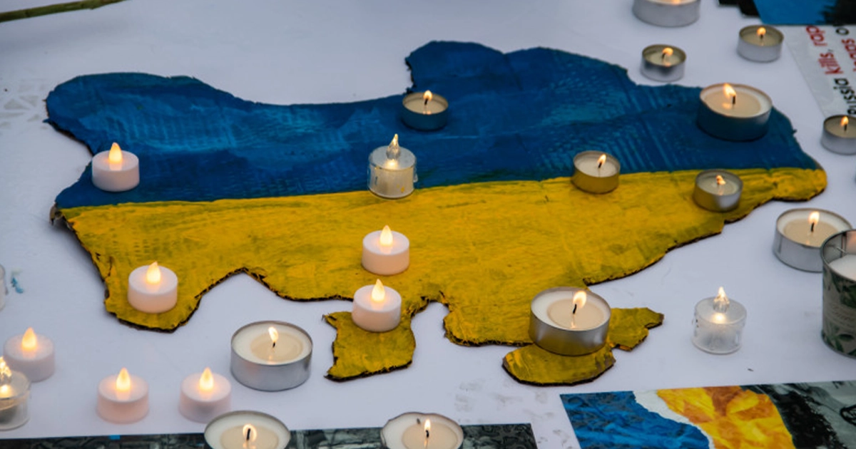 Архієпископ Нікітас виголошує заклик до справедливого миру для України