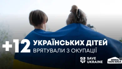 Врятовані діти з окупованих територій
