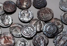 Скарб стародавніх монет, знайдений у підземному комплексі Хукока в Галілеї