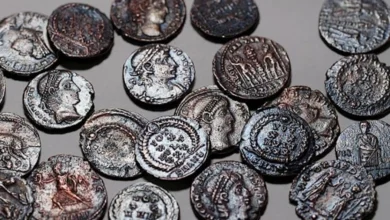Скарб стародавніх монет, знайдений у підземному комплексі Хукока в Галілеї