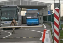 Пункт пропуску «Шегині», через який приймають депортованих українців зі США