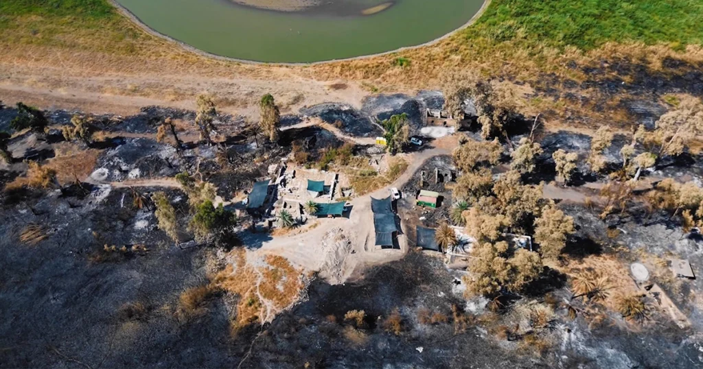 Пожежа відкрила нові докази з біблійної Віфсаїди — батьківщини апостолів