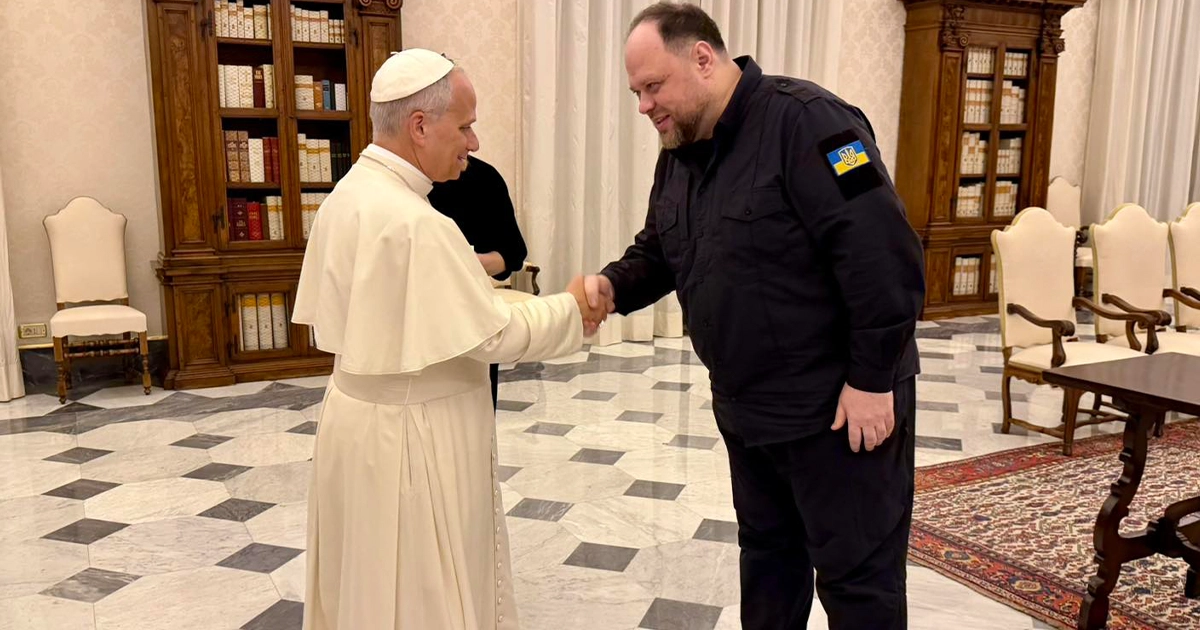 Стефанчук і Папа Римський обговорили повернення дітей та полонених