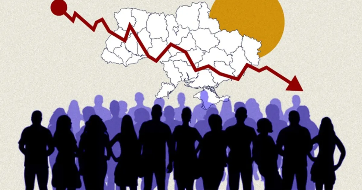 В Україні смертність перевищує народжуваність на 300 тис. щороку