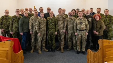 Українські військові капелани відвідали Естонію з робочим візитом