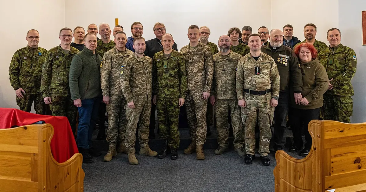 Українські військові капелани відвідали Естонію з робочим візитом