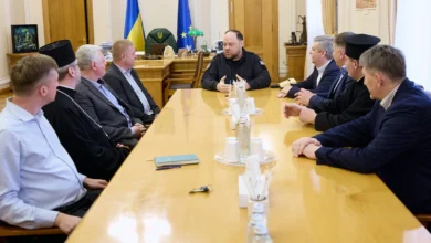 Зустріч Руслана Стефанчука з представниками українських церков