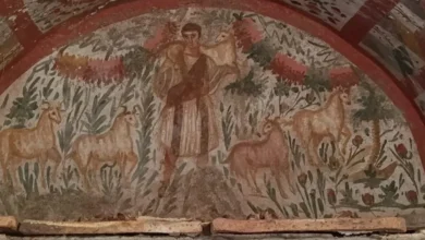 Унікальна фреска III століття із зображенням Ісуса Христа, знайдена в Ізніку