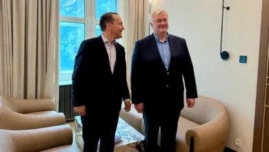 Міністри закордонних справ України та Польщі під час зустрічі у Варшаві