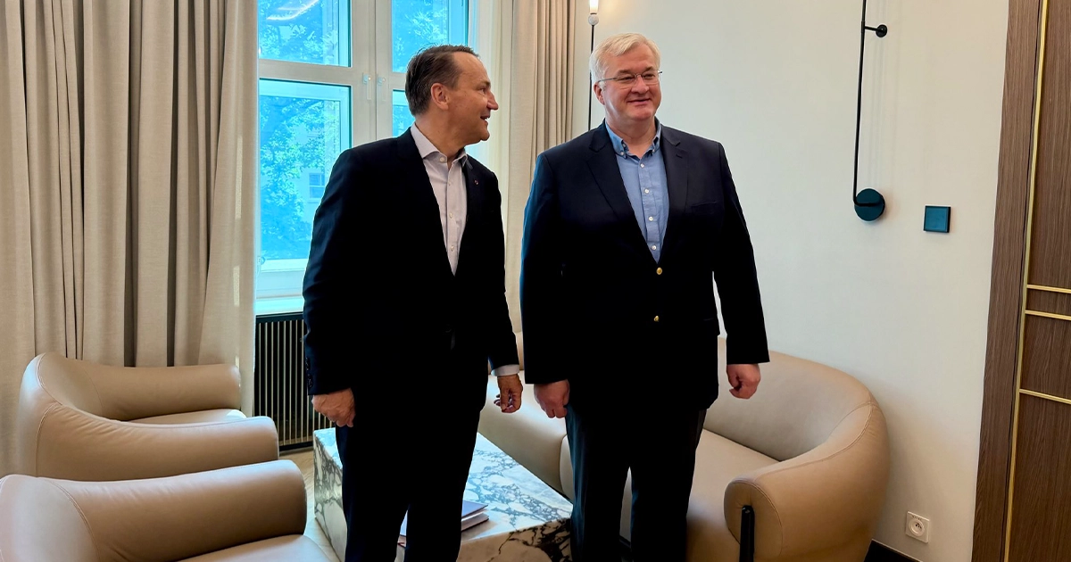Міністри закордонних справ України та Польщі під час зустрічі у Варшаві