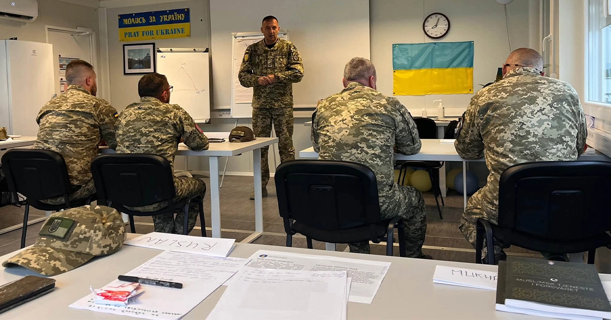 Українські військові капелани пройшли підготовку з колегами з Норвегії